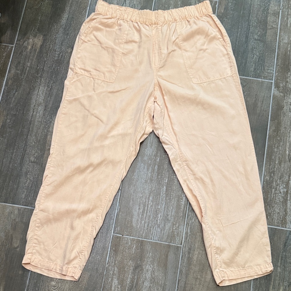 Wonderly Apricot Elastic Waist Pants